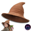 Hat Witch Knit Adult