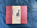 Box, Wood Burned Mystical Moon Cat | Handcrafted Mystical Storage for Tarot, Crystals & Altar Tools