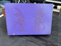 Box, Wood Engraved Double Dragon | Handcrafted Dragon Spirit Storage for Tarot & Crystals