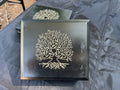 Box, Wood Engraved Celtic Tree | Handcrafted Tree of Life Storage for Tarot, Crystals & Altar Tools