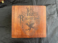 Box, Wood Burned House Ravenclaw