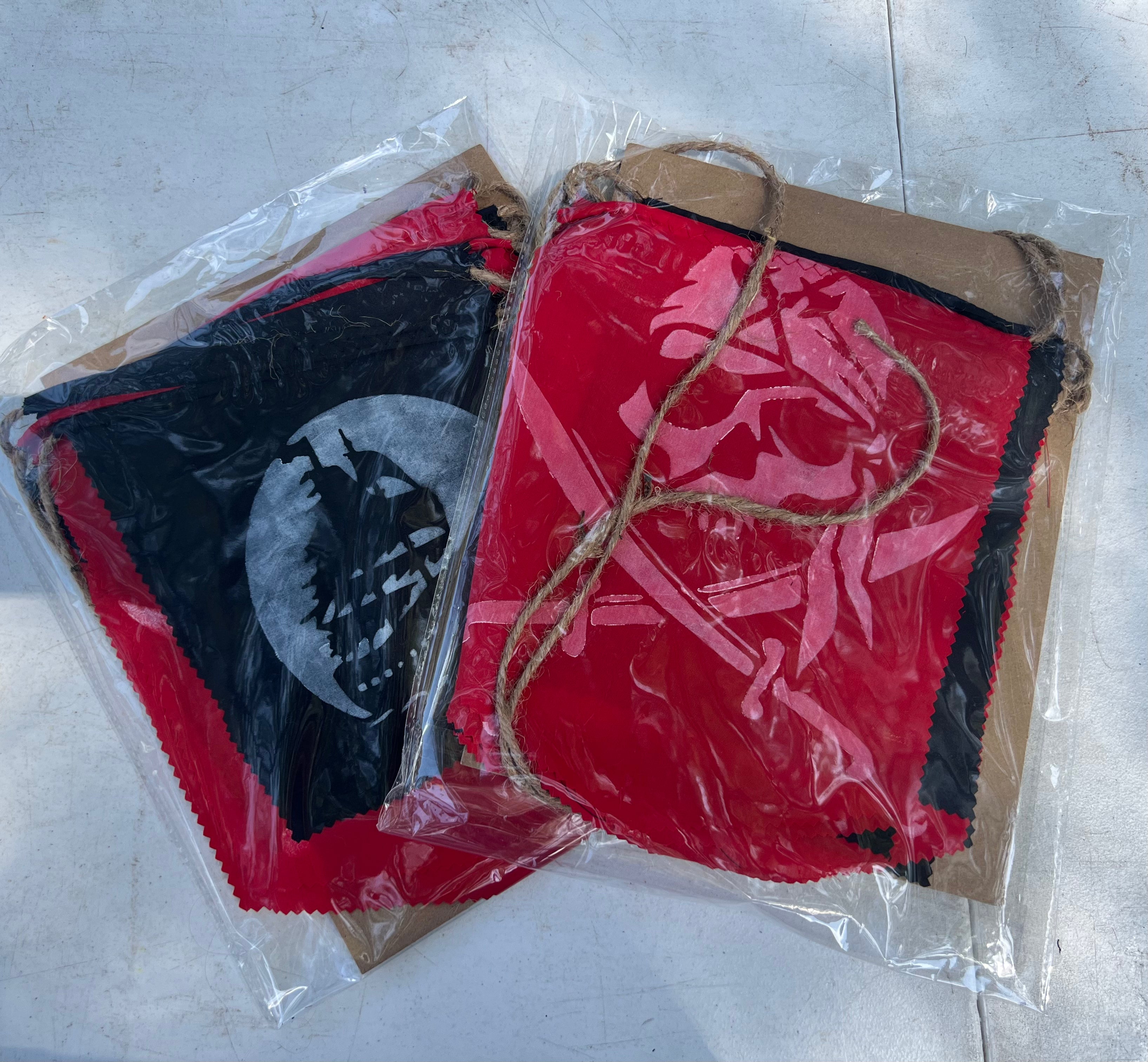 Pirate Pennant 10’ Hand-Painted Flags