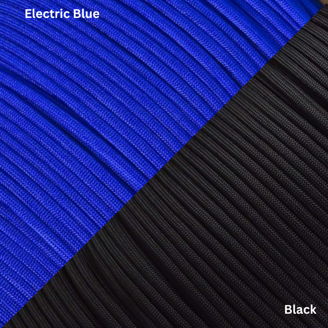 Flogger Paracord - Loaded 2-Color w/Black
