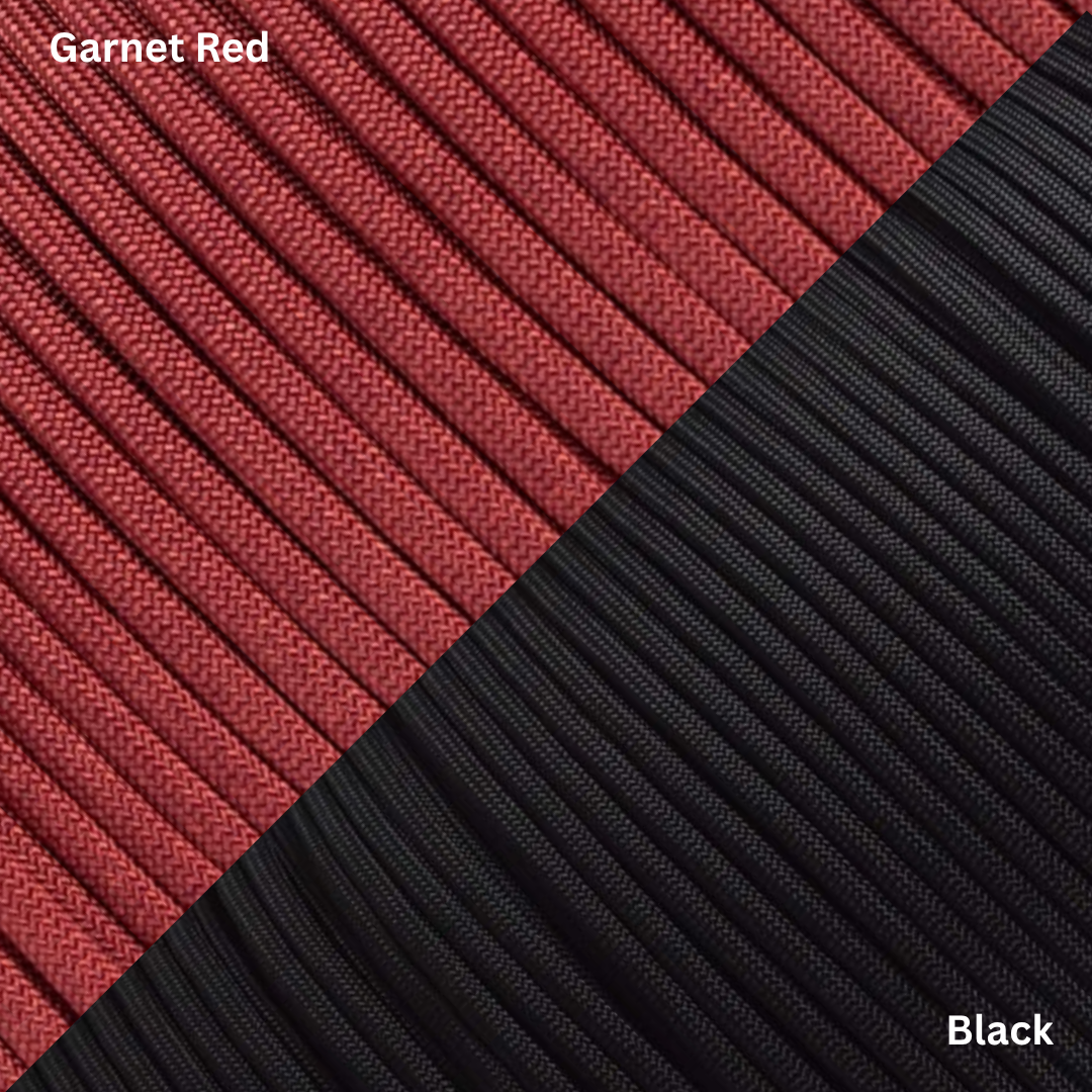 Flogger Paracord - Loaded 2-Color w/Black