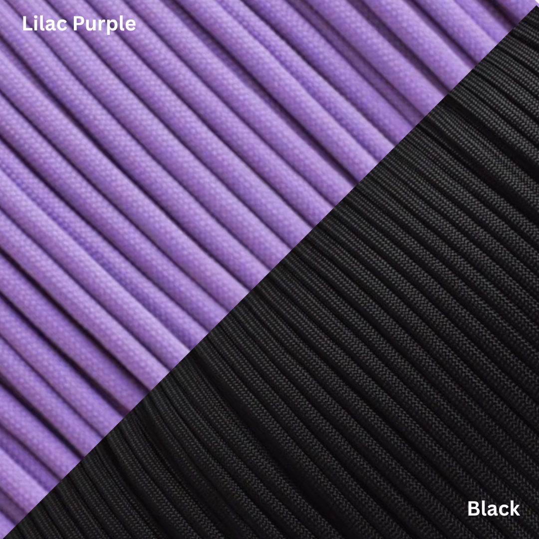 Flogger Paracord - Loaded 2-Color w/Black