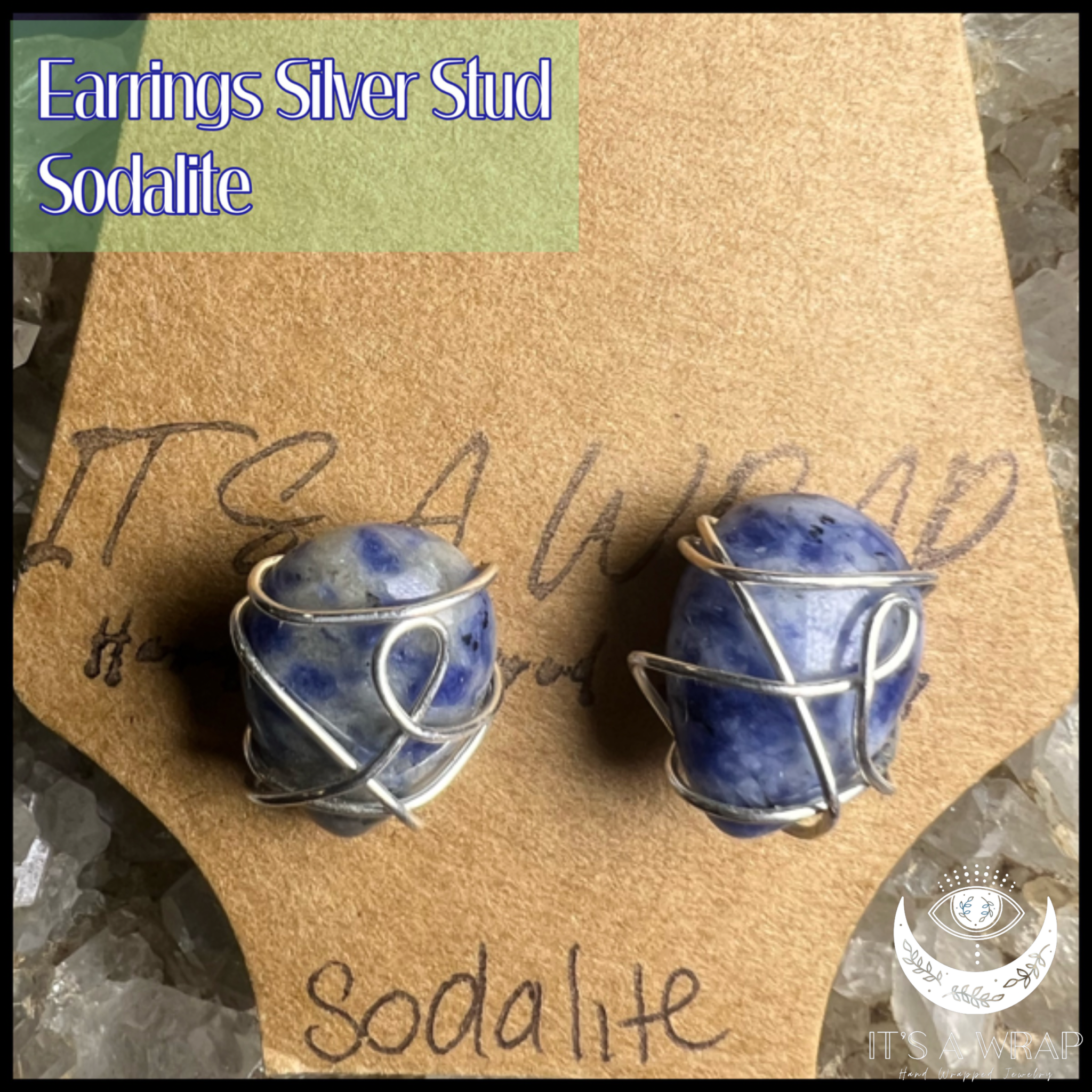 Earrings IAW Sodalite Stud