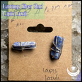 Earrings IAW Blue Kyanite Stud Silver