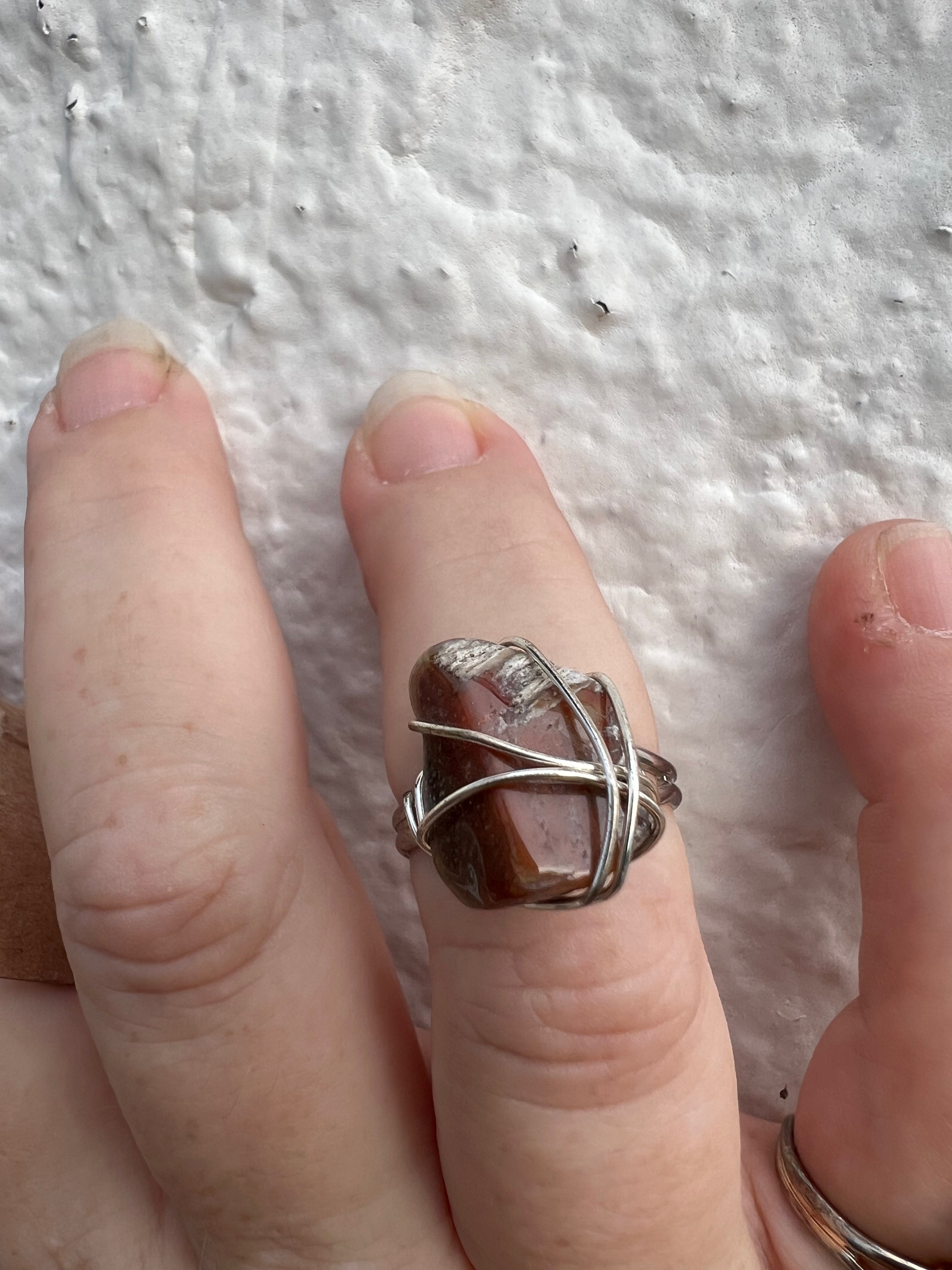 Ring IAW Petrified Wood