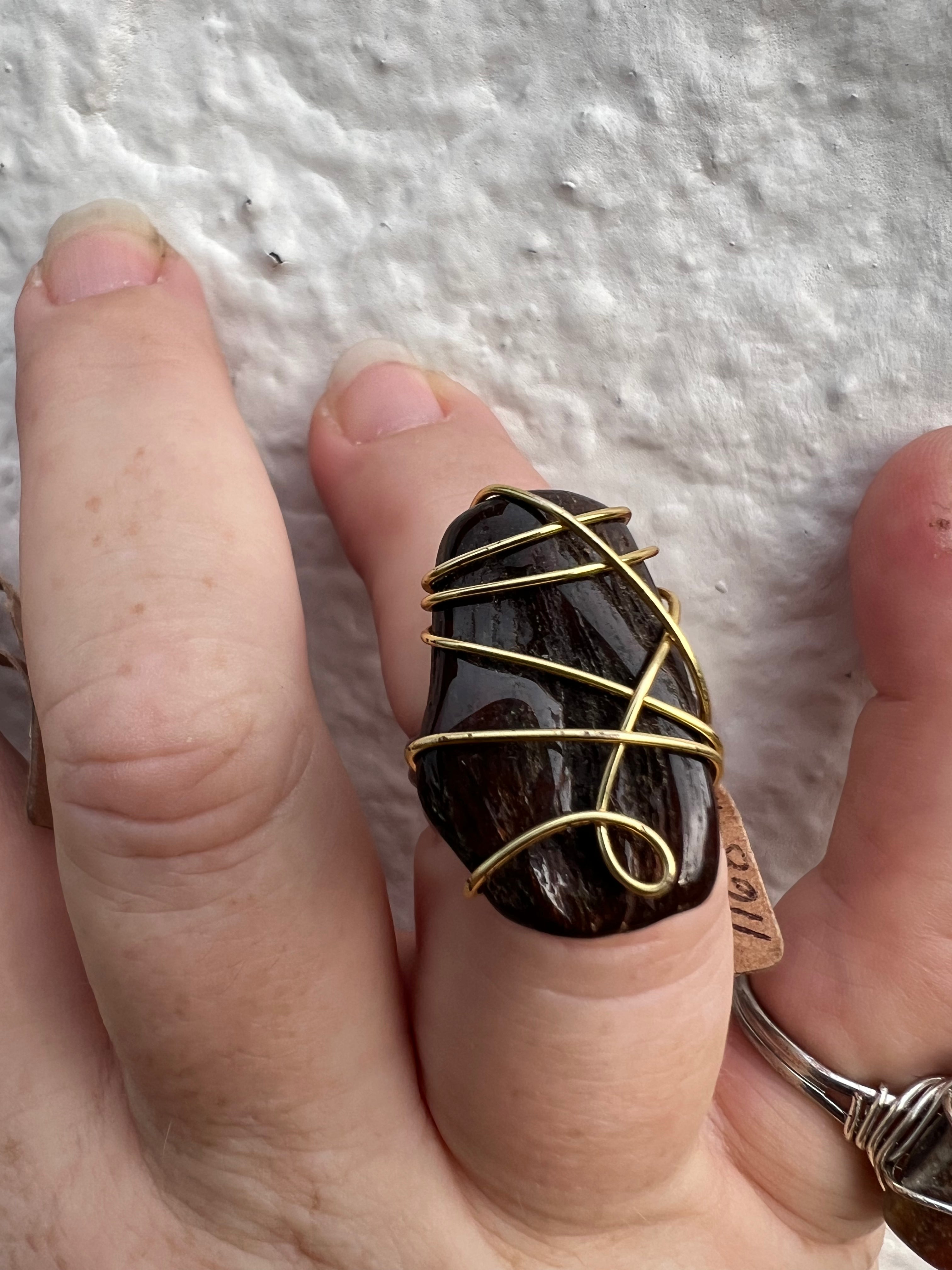Ring IAW Petrified Wood