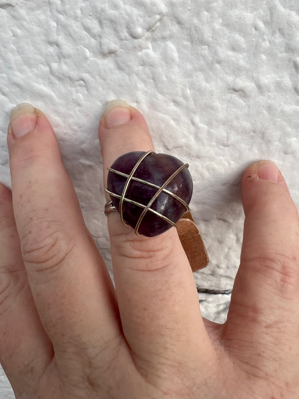 Ring IAW Fluorite Rainbow