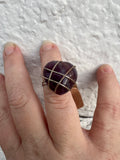 Ring IAW Fluorite Rainbow