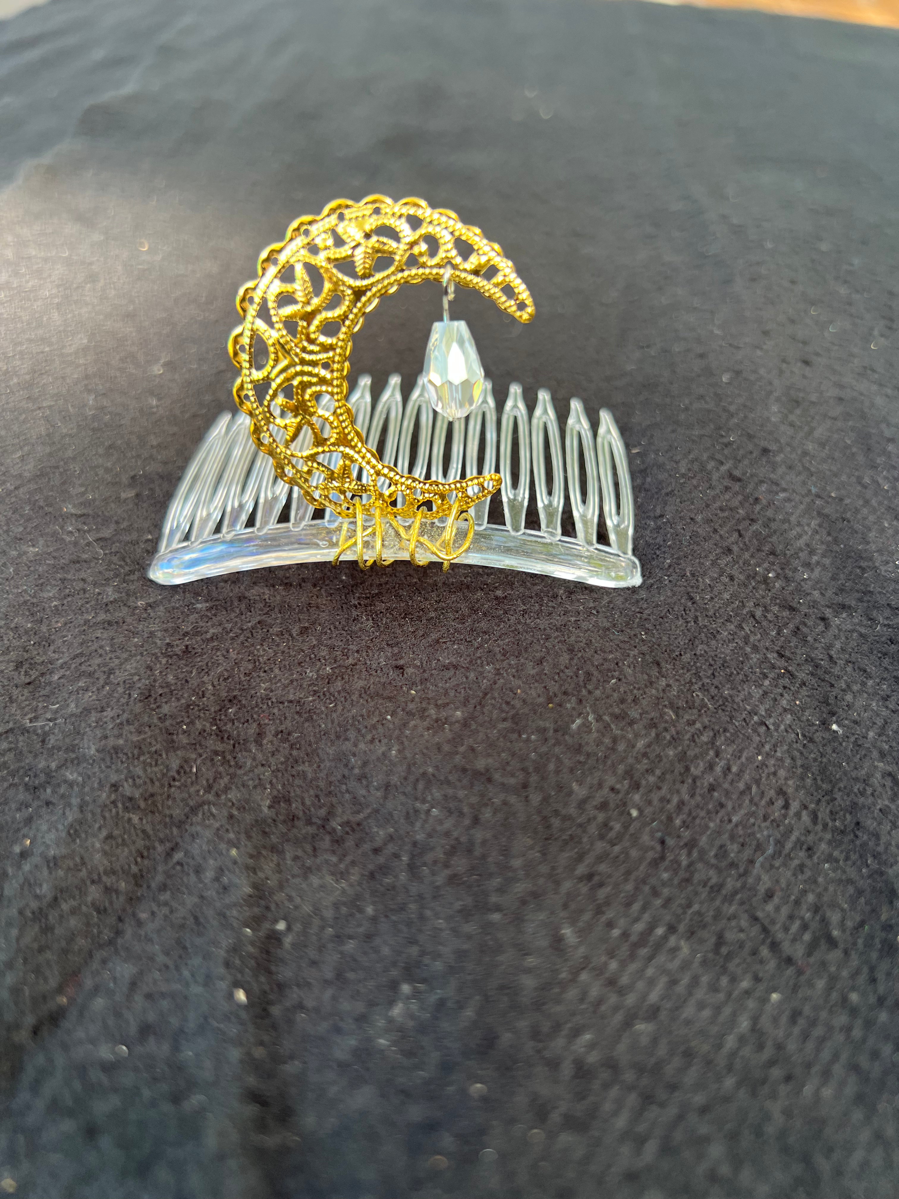 Hair Combs Moon Goddess