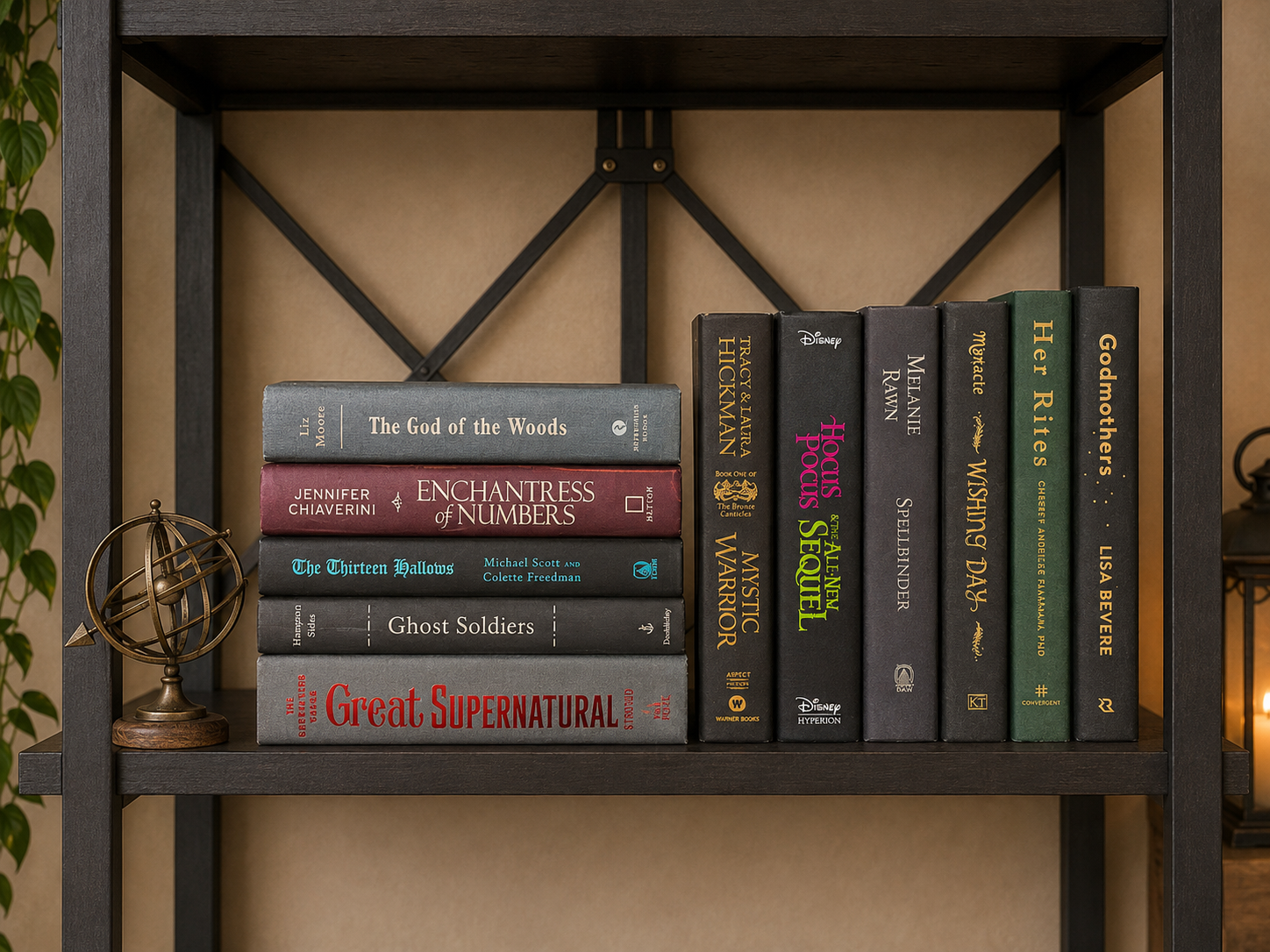 Book Shelf Hanging Spellbound Shelf| Repurposed Hardback Hanging Shelf with Paracord (Upcycled Decor)
