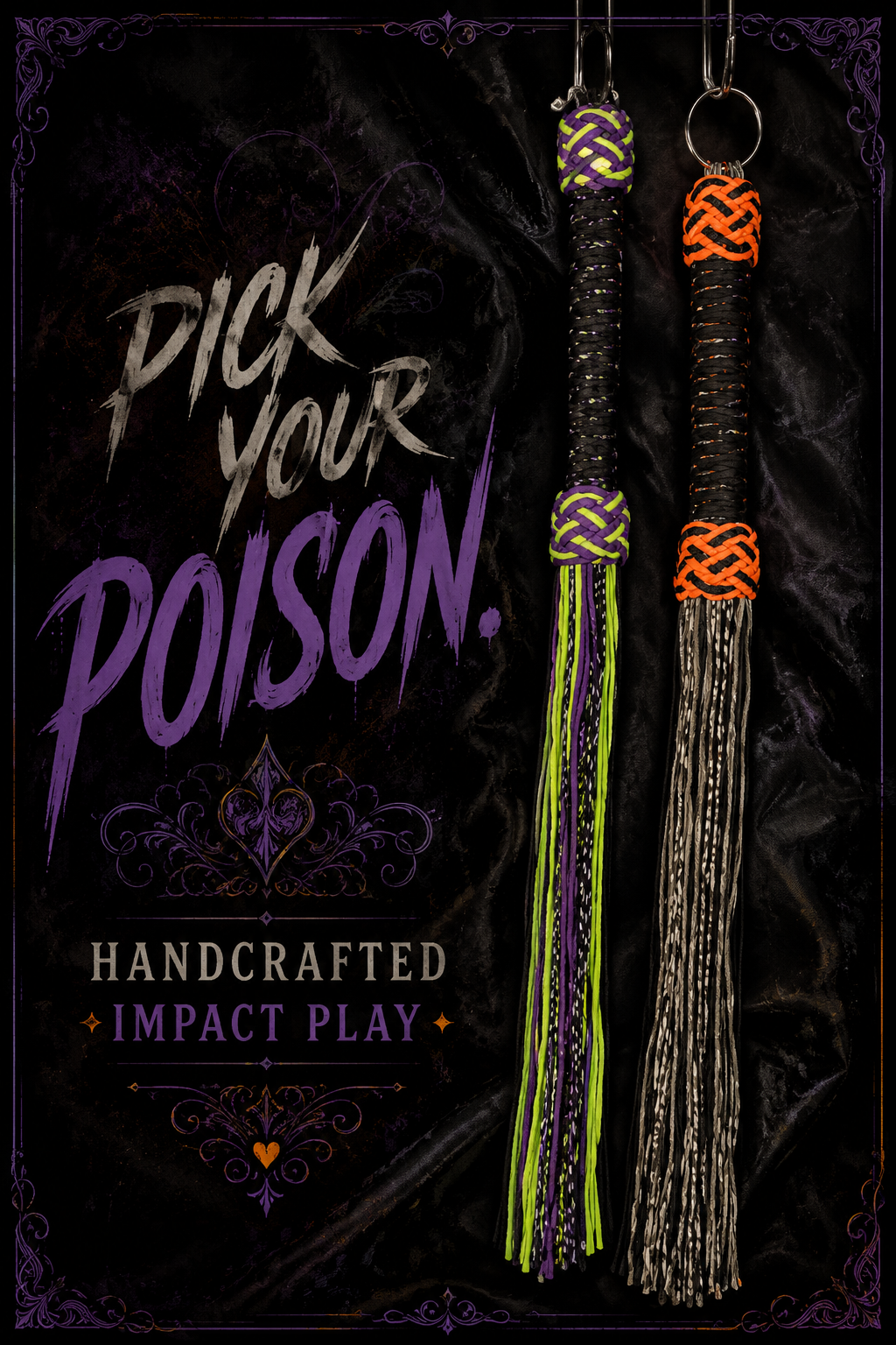 Flogger Paracord - 4-Color Design