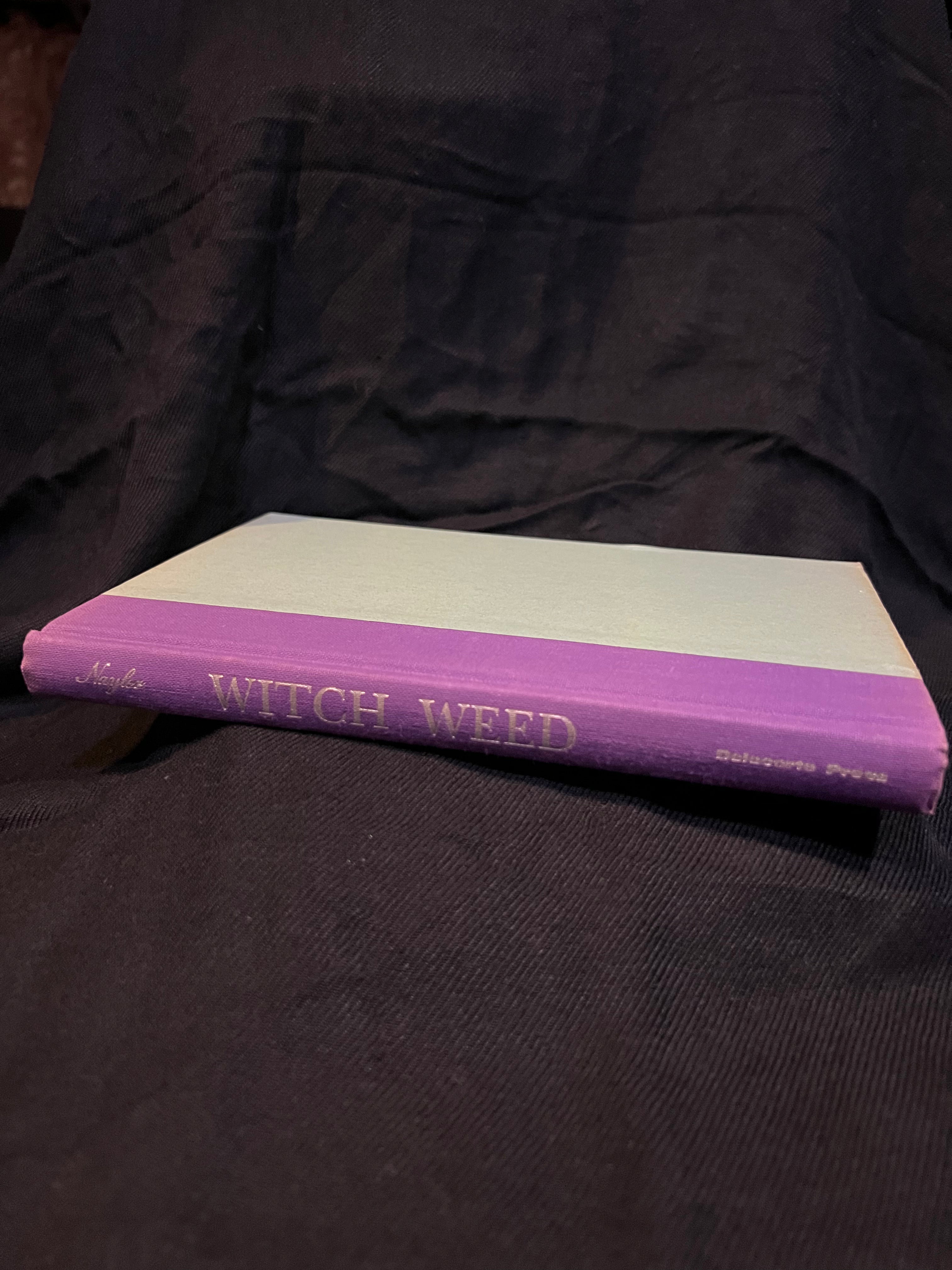 Book Shelf Hanging Spellbound Shelf| Repurposed Hardback Hanging Shelf with Paracord (Upcycled Decor)
