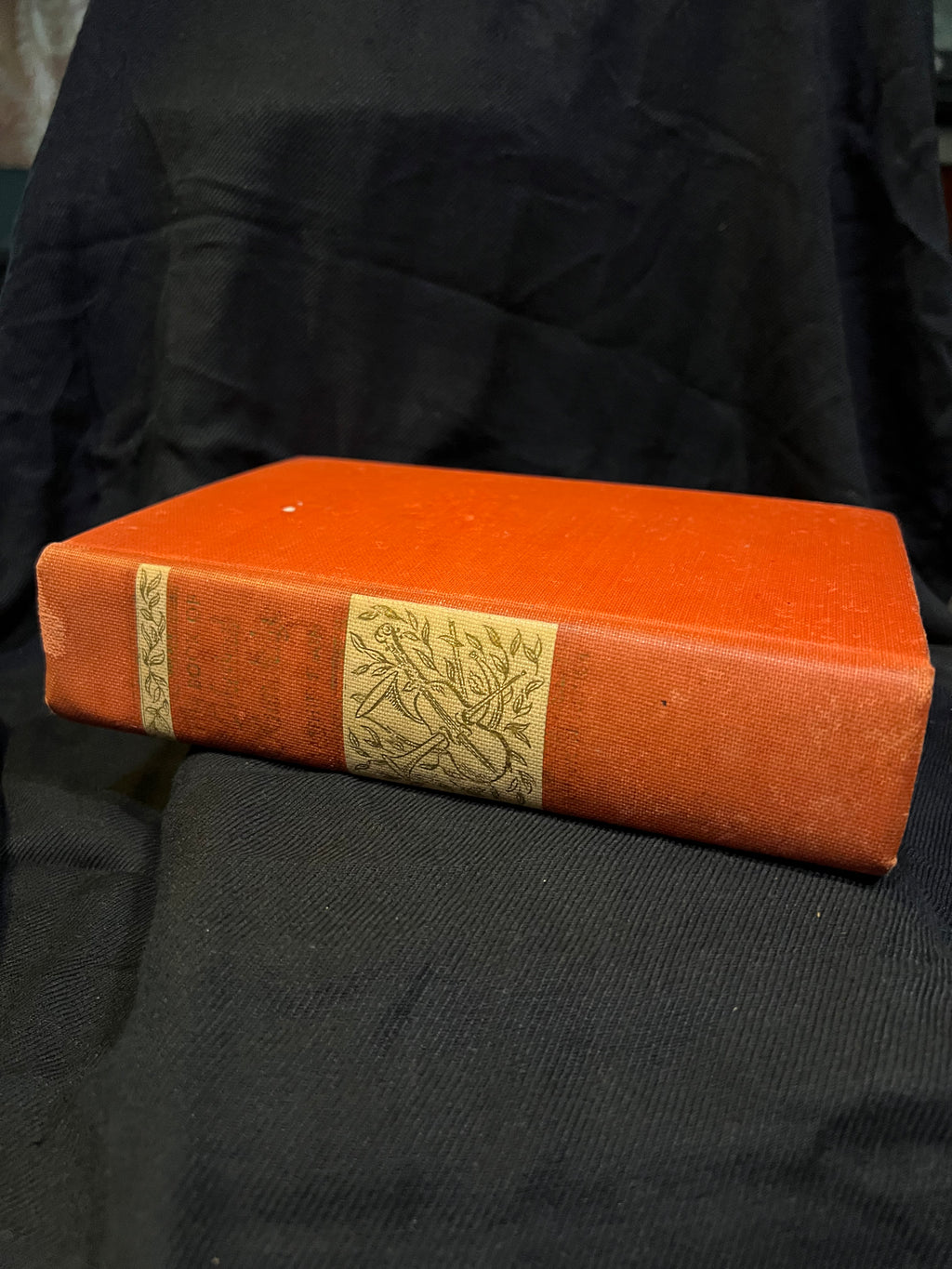 Book Shelf Hanging Classic History| Repurposed Hardback Hanging Shelf with Paracord (Upcycled Decor)